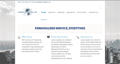 Desktop Screenshot of larsenlogistics.com