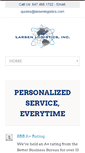 Mobile Screenshot of larsenlogistics.com